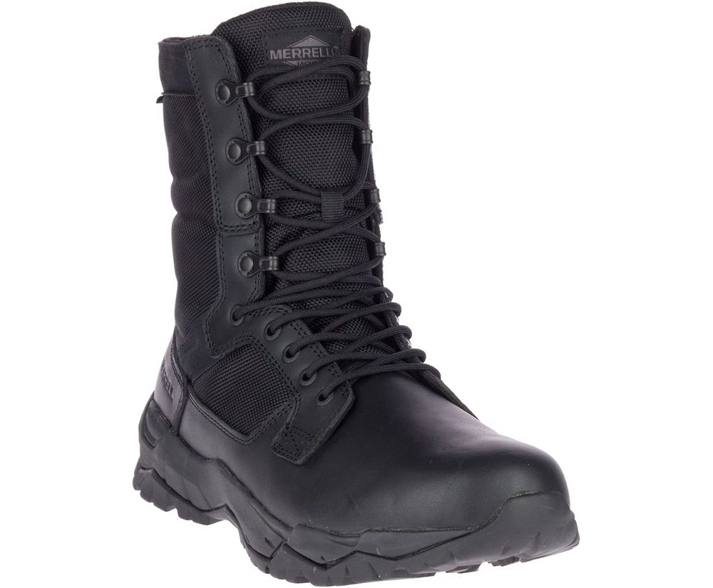 Merrell Boots Black - MQC Patrol Waterproof - Womens 34SERWVMI
